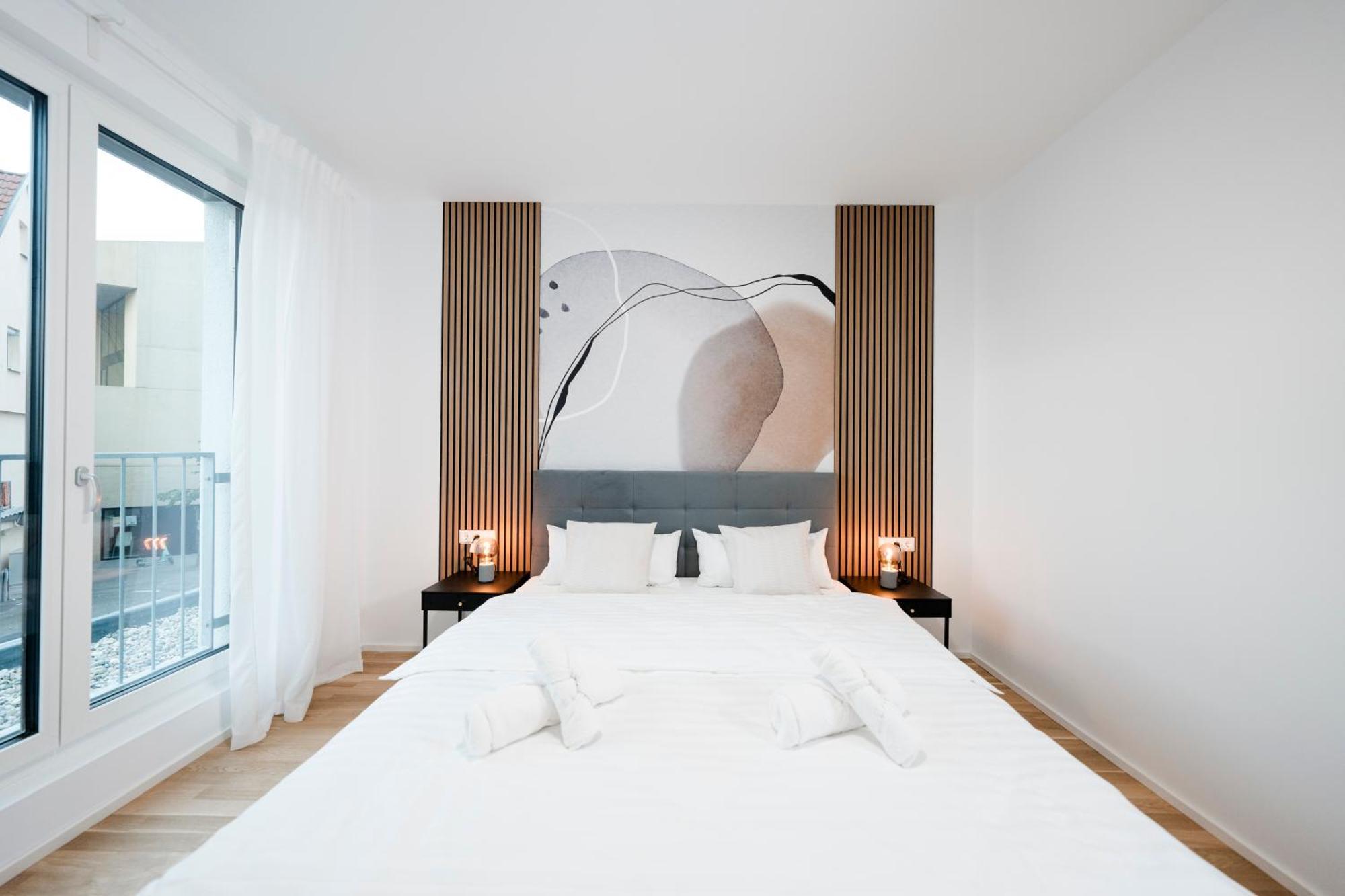 Kocasa-Apartments 01, City-Center Boeblingen, Stellplatz, Balkon, Waipu-Tv ภายนอก รูปภาพ