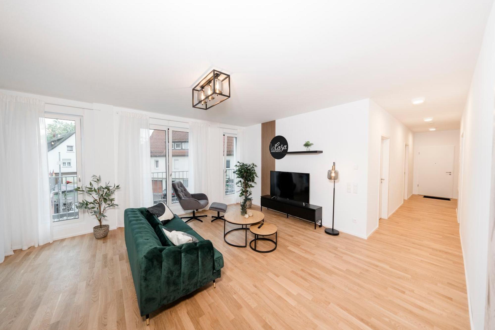 Kocasa-Apartments 01, City-Center Boeblingen, Stellplatz, Balkon, Waipu-Tv ภายนอก รูปภาพ